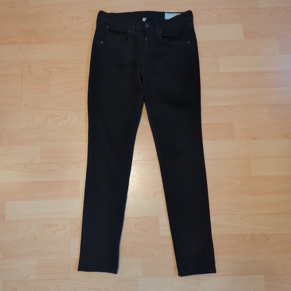 Rag & Bone Black High Rise Skinny Jeans SZ 27 - Picture 3 of 11
